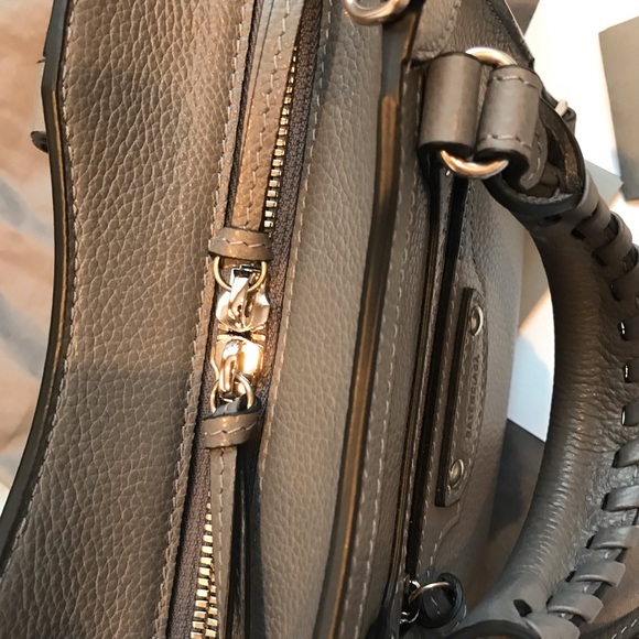 Balenciaga mini city classic in gray with silver hardware. - Picture 3 of 6